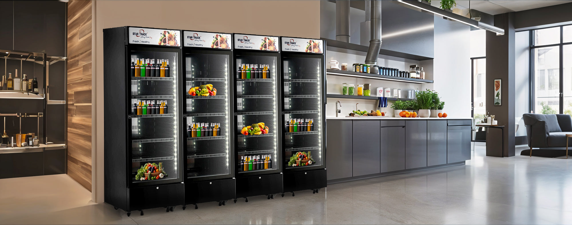 Showcase Freezer