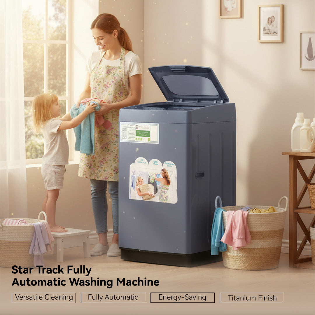 8 KG Top Loading Fully Automatic Washing Machine, ESMA 4 Star, Energy-Saving