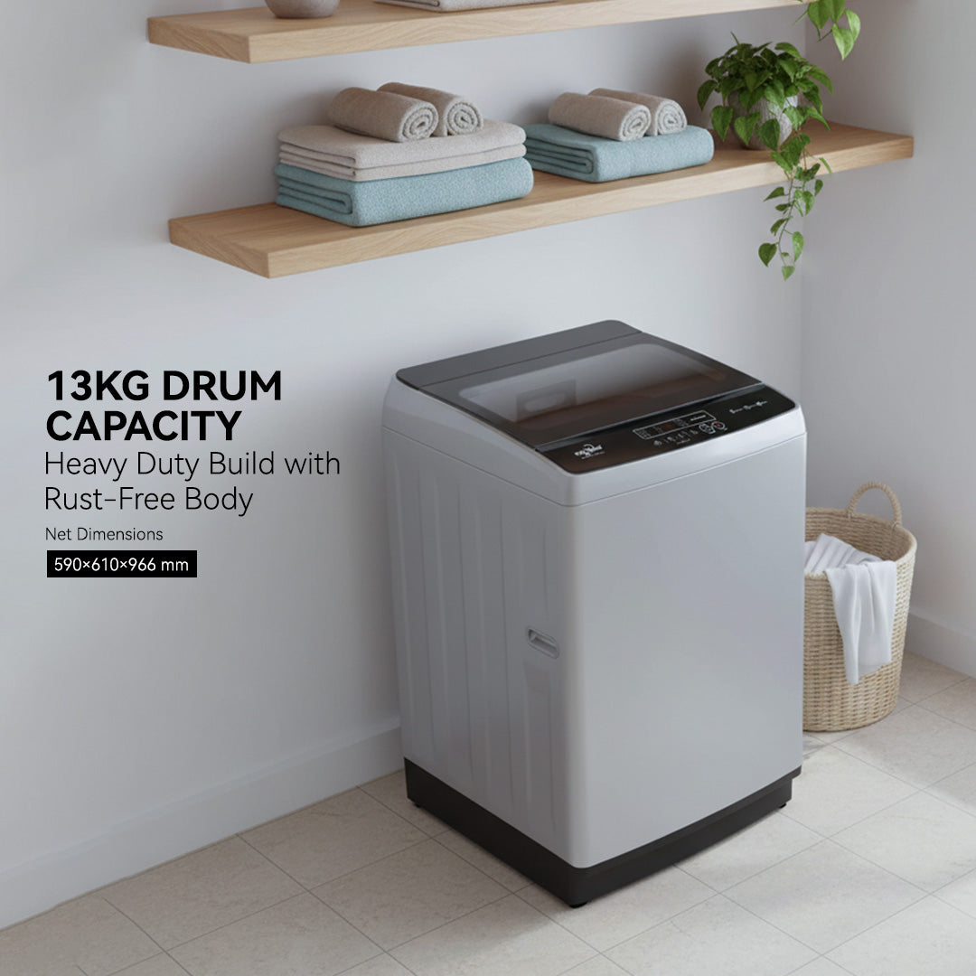13 KG Top Loading Fully Automatic Washing Machine, ESMA 4 Star, Energy-Saving