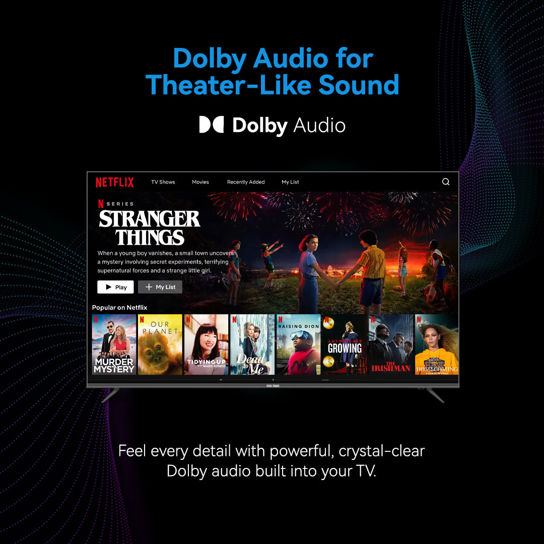 65 Inch QLED 4K Smart TV | HDR10+ | Dolby Audio | 95% Color Volume with Quantum Dot | 350 Nits Ultra Bright Display | WebOS with Apple AirPlay & Home | Air Mouse Remote | Ultra HD Smart TV