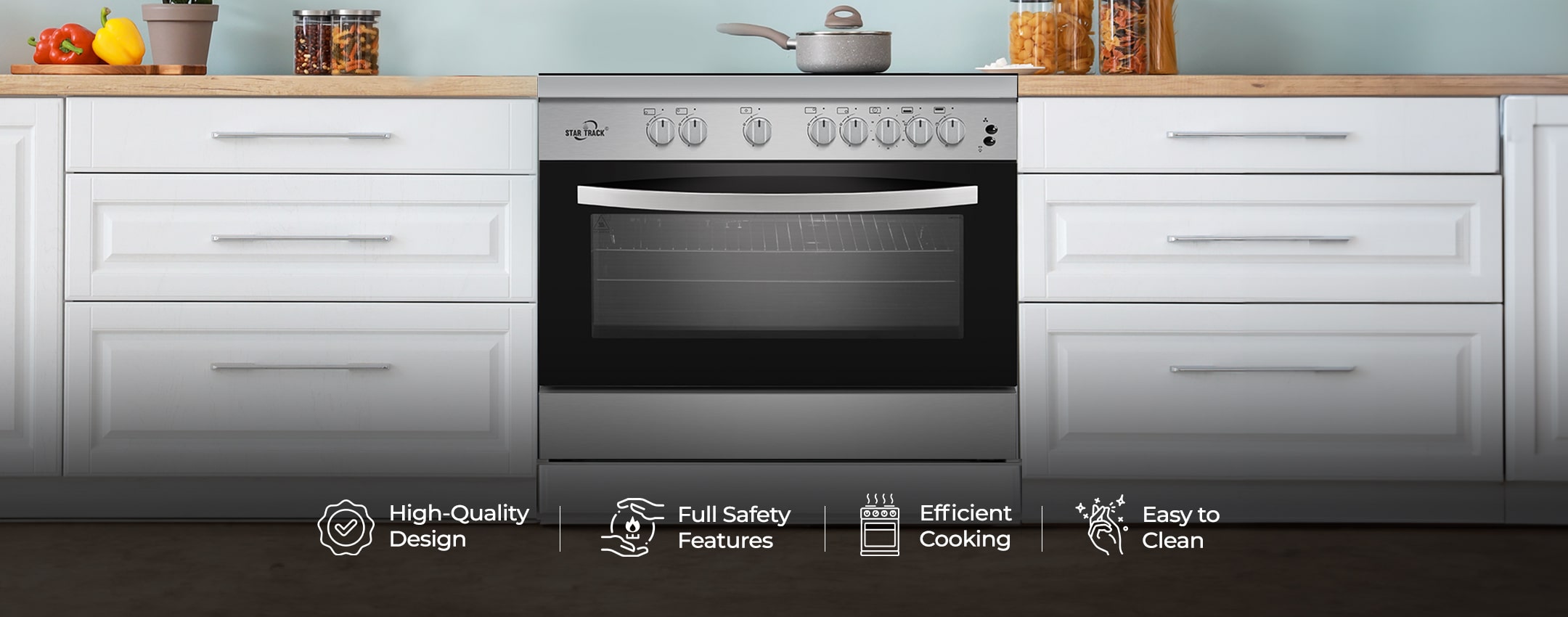 Star Track Cooking range