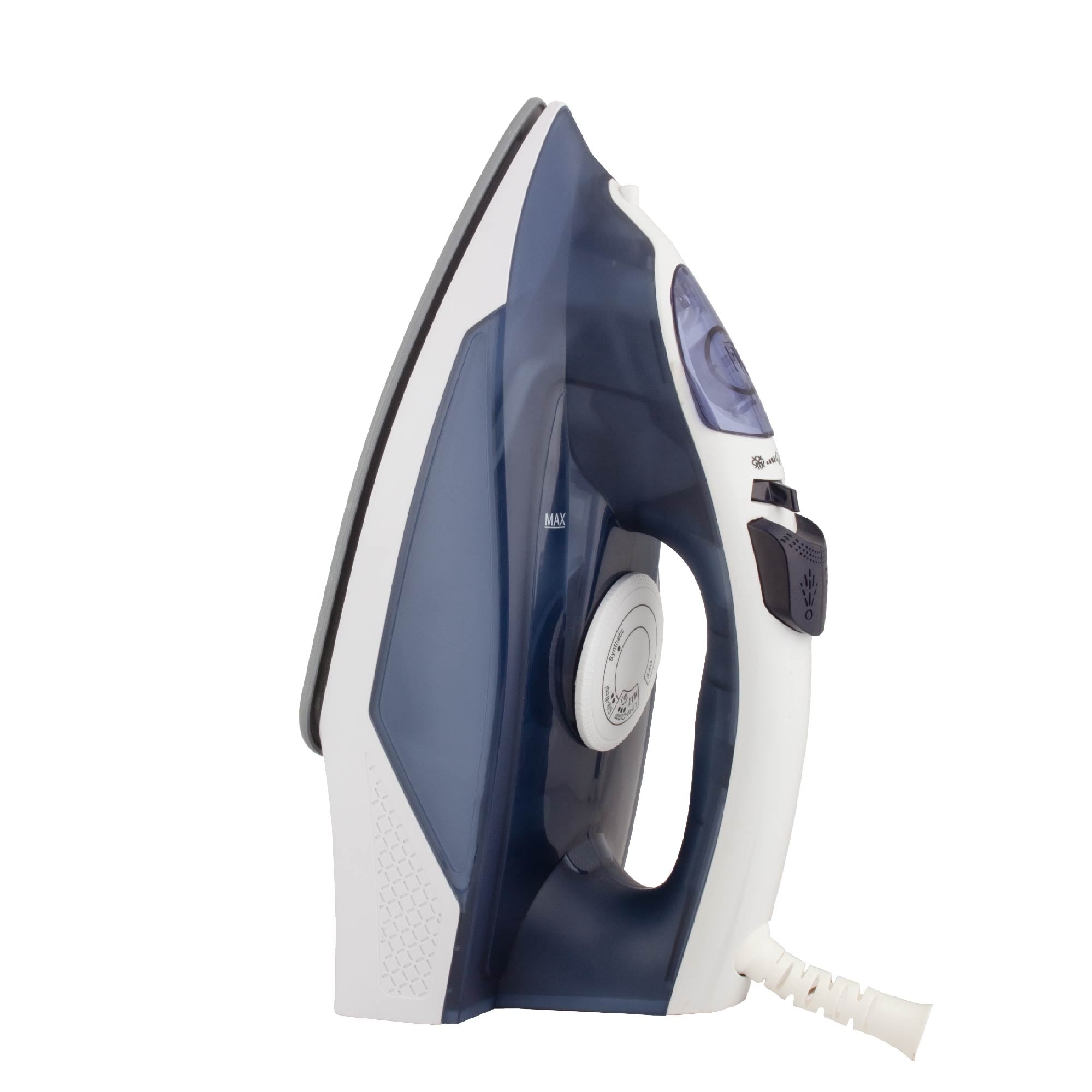 2200W Steam Iron, BW, 280ml, Auto shutoff, Anti drip, Self cleaning mode