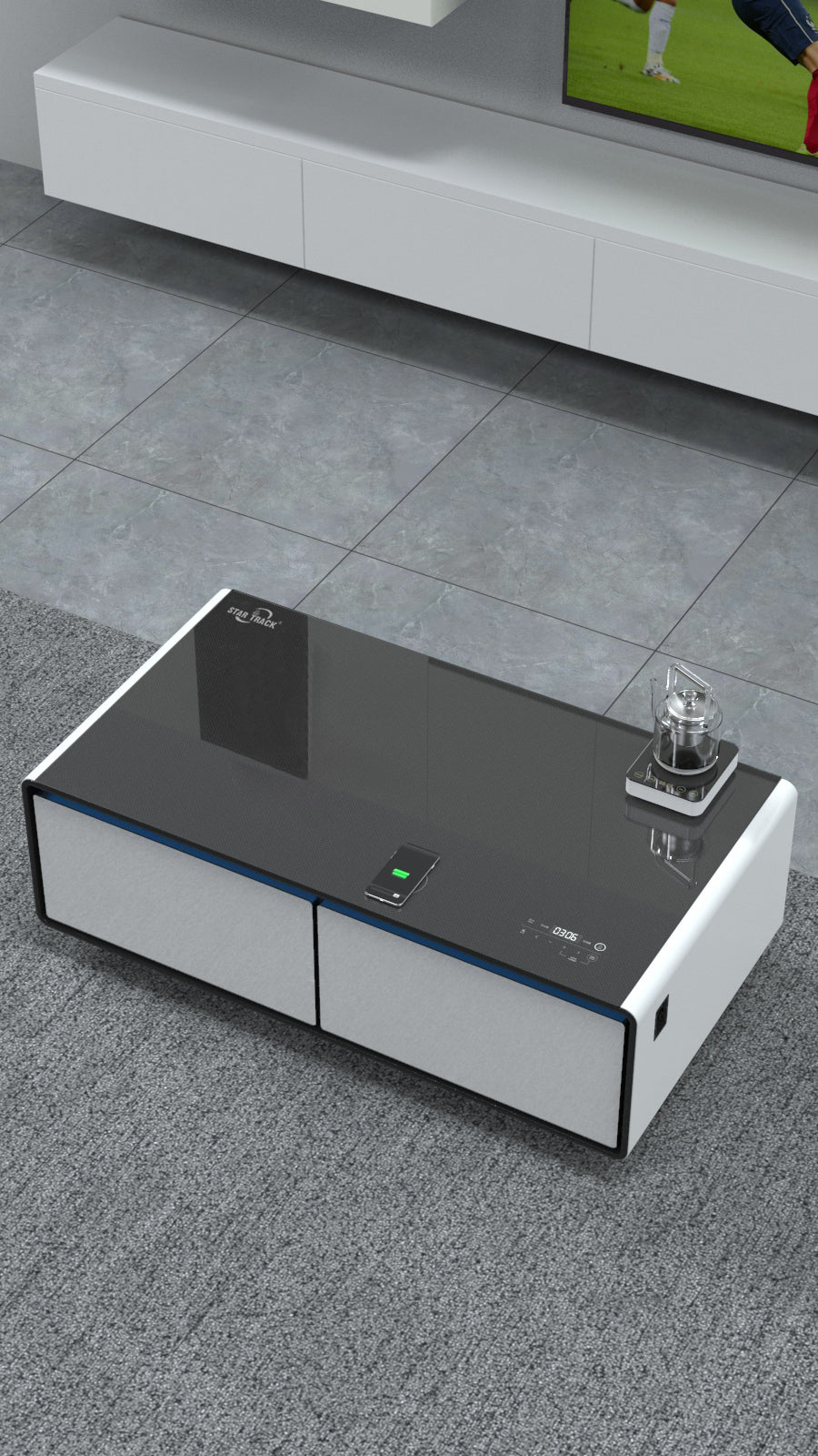 Star Track Smart table fridge