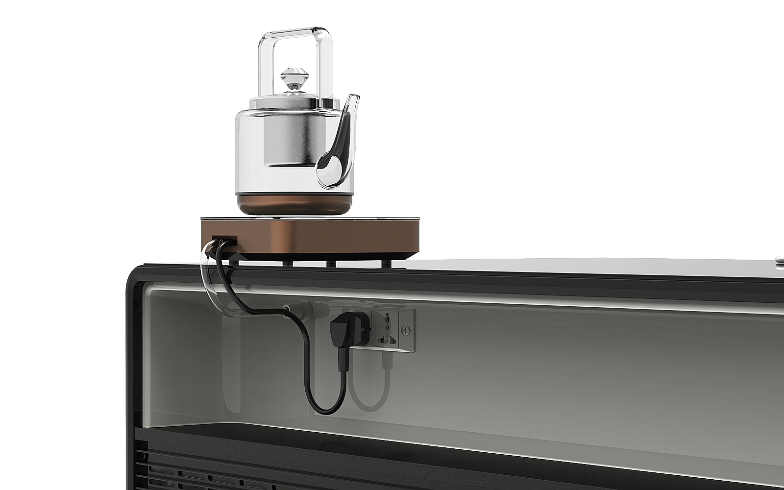Star Track Smart table fridge