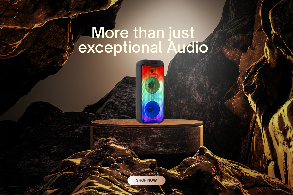 Massive 100W sound, dual 10-inch drivers, and flame lights that dance to the beat. Discover why the Star Track Halo Wave G1 is the only speaker you need for your next UAE desert BBQ or home party.