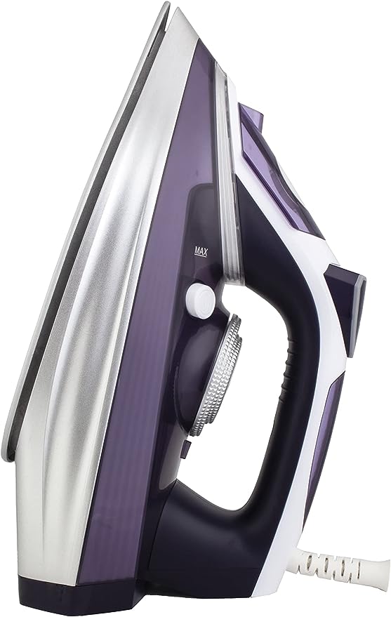 Star Track Steam Iron 3000W Model- no SSINR3000- PG Water Tank Capacity 300ml has double ceramic coating auto shut anti drip function self cleaning mode