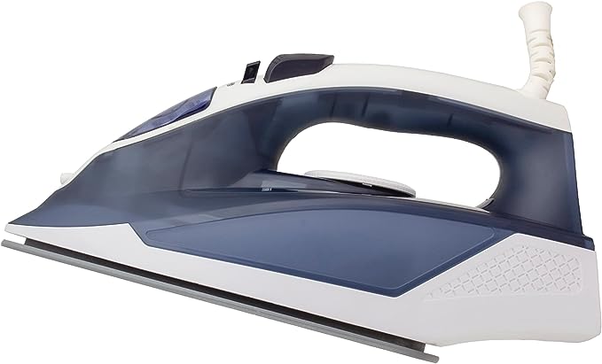 Star Track Steam Iron 2200W Model- no SSINR2200- BW Water Tank Capacity 280ml Iron has double ceramic coating auto shut anti drip function self cleaning mode
