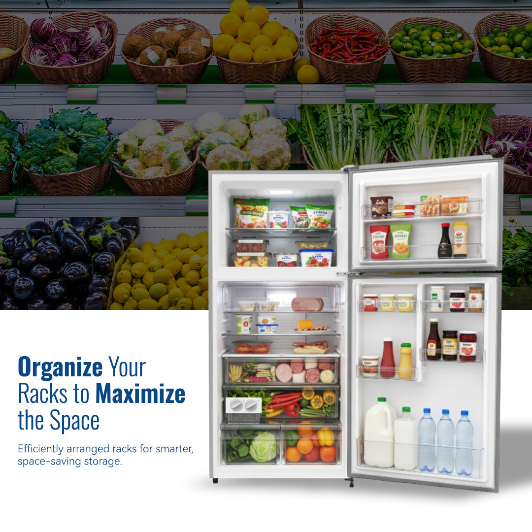 550L Top Mount Refrigerator, No Frost, Reliable for Life, Smart Technology, Multiple Air Flow, Quick Cooling