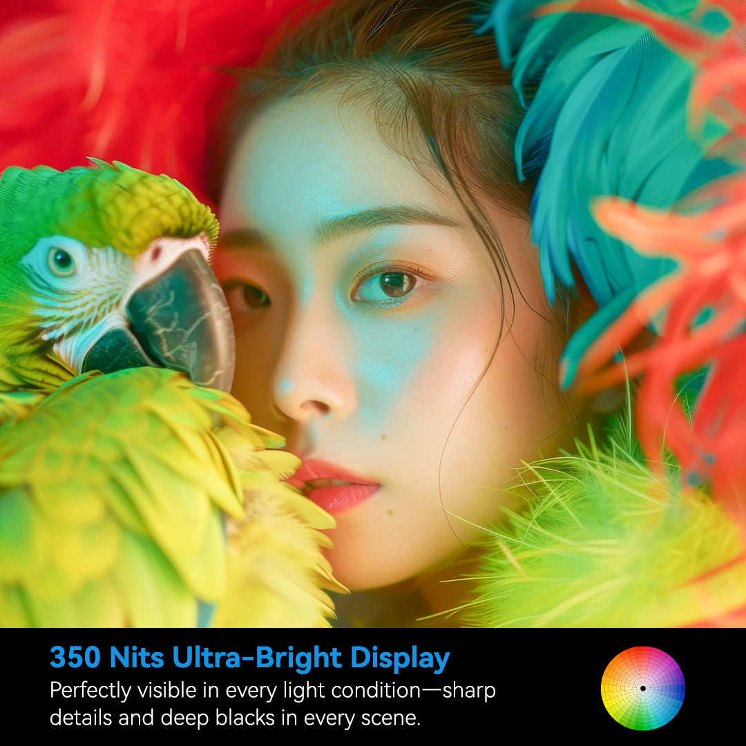75 Inch QLED 4K Smart TV | HDR10+ | Dolby Audio | 95% Color Volume with Quantum Dot | 350 Nits Ultra Bright Display | WebOS with Apple AirPlay & Home | Air Mouse Remote | Ultra HD Smart TV