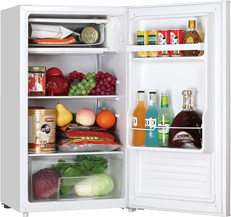 Star Track Single Door Refrigerator 110litre Gross Volume Capacity Comes with Child lock Elegant White Color (ST FRG-110SKL)