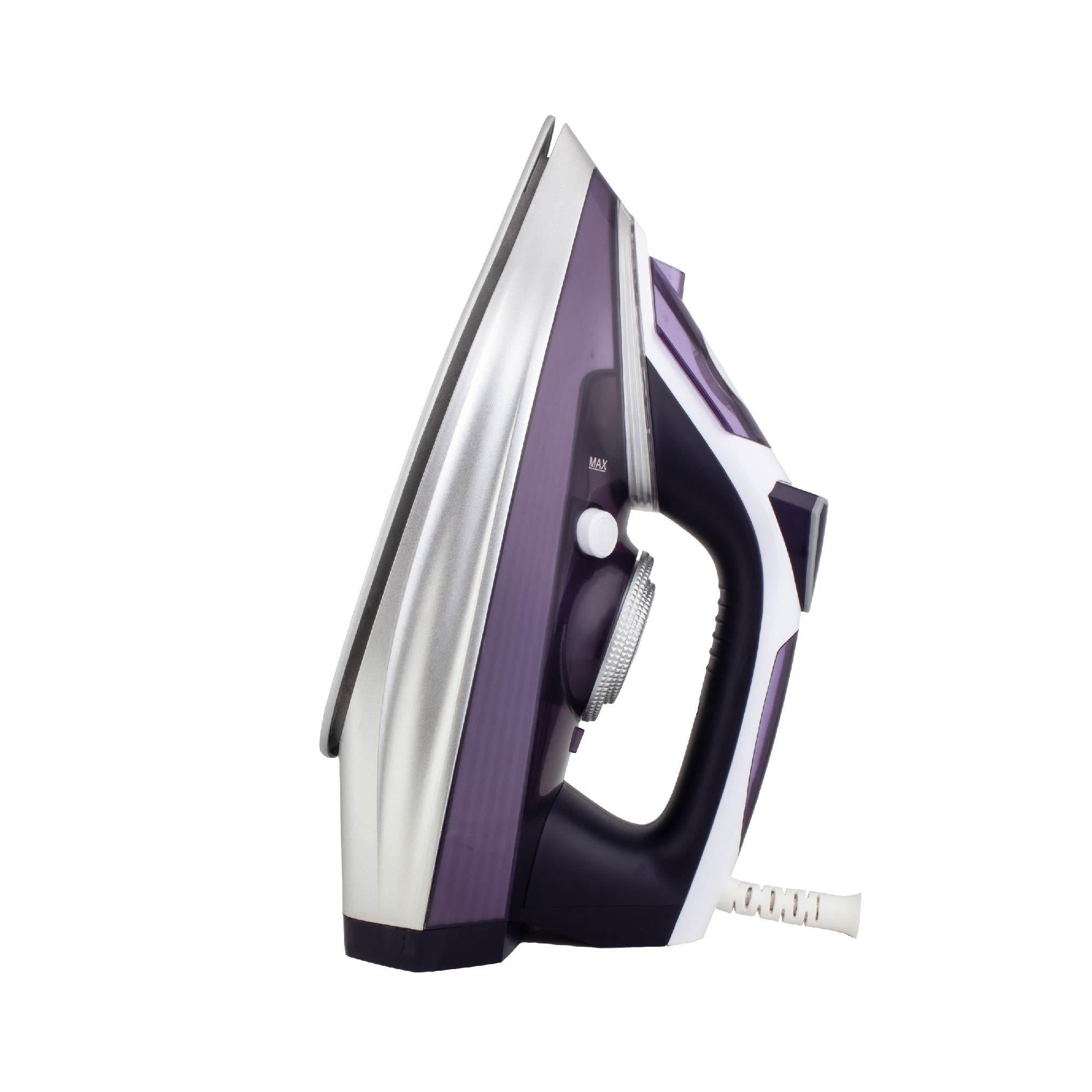 STAR TRACK Steam Iron 3000W, PG, 300ml, double ceramic coating, Auto shut, Anti drip function, Self cleaning mode