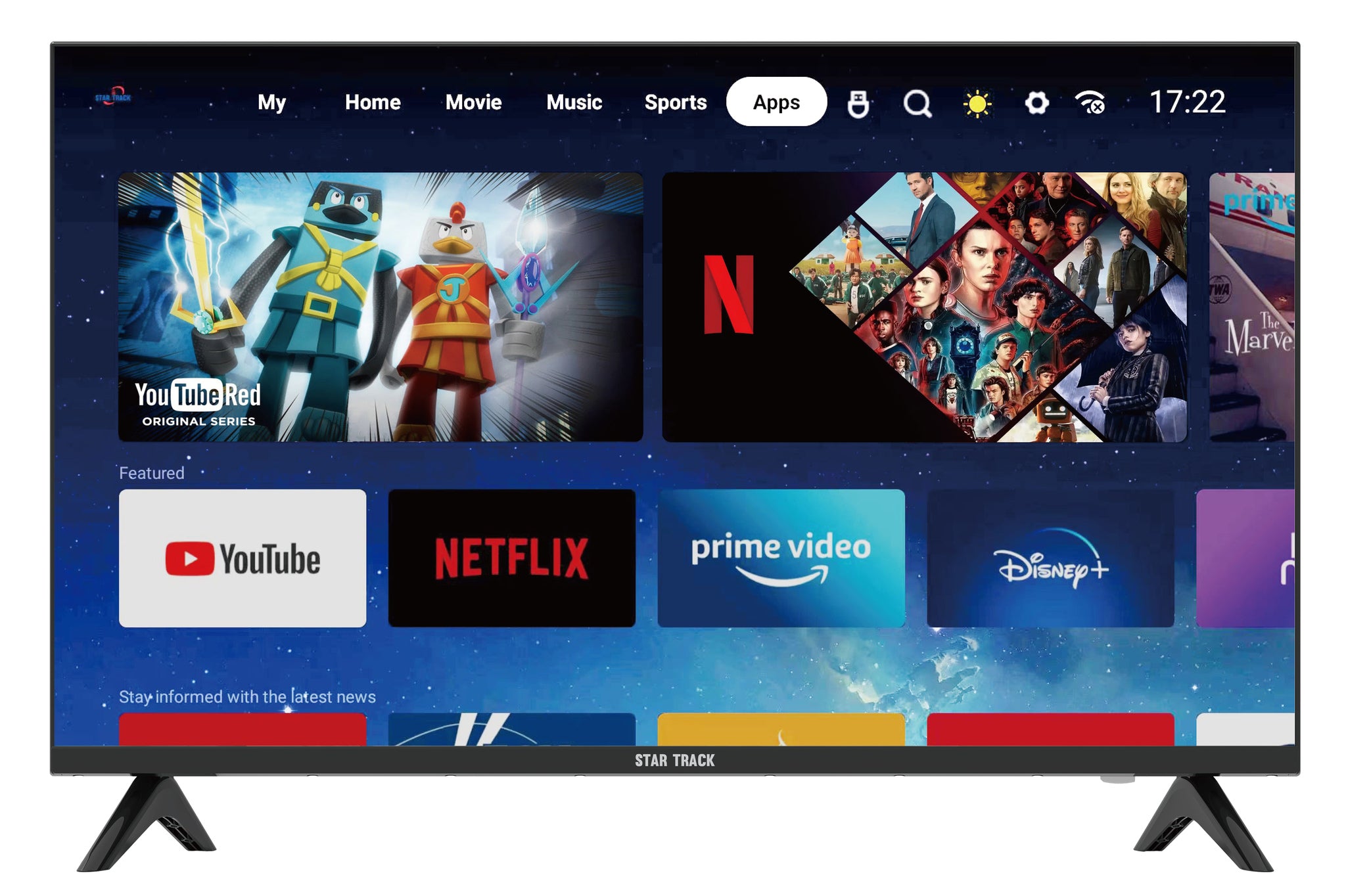 ستار تراك تي في