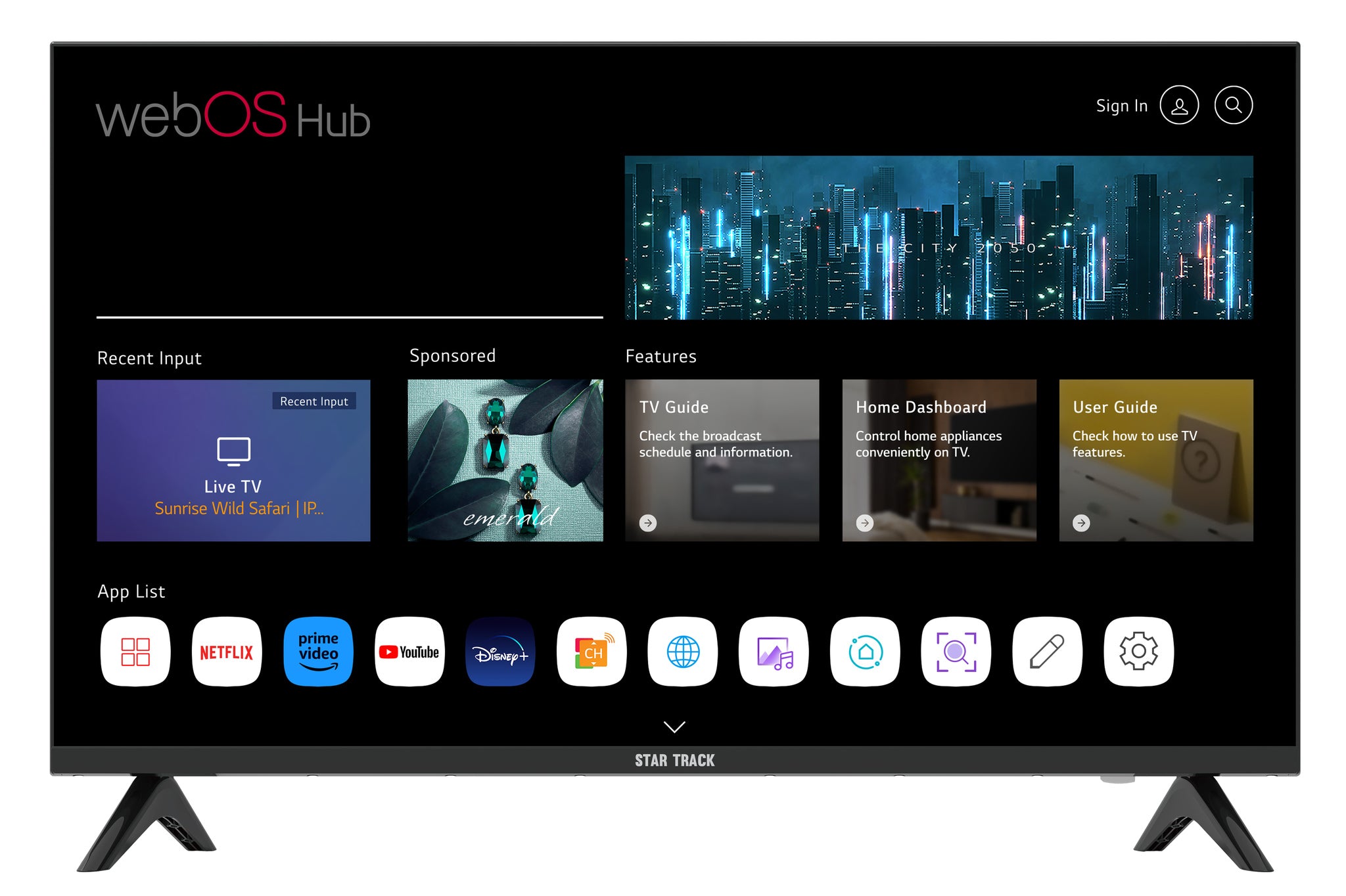 ستار تراك تي في